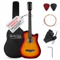 Rocktile WSD-5C-SB Slim Line Set De Guitares Western Sunburst 