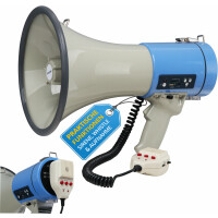 Megáfono McGrey MP-800HRS USB/SD MP3, máx. 80 vatios, 1000 m 