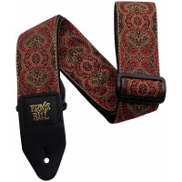 Ernie Ball 4162 Crimson Paisley Jacquard Gitaarband 