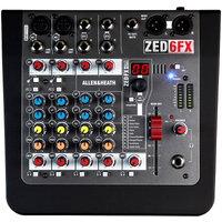 Allen & Heath ZED-6FX Mixer Analogico Compatto 