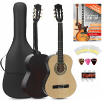 Classic Cantabile Acoustic Series AS-851 3/4 Konzertgitarre Starterset 