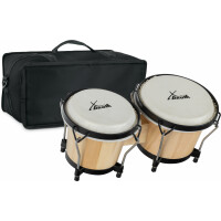XDrum Bongos Club Natur Set incl. Bongotas 