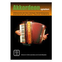 Akkordeon spielen - Akkordeonschule mit 21 Online Videos und 42 Playalongs 