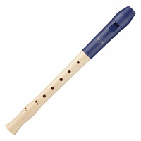 Moeck Blockflöte 1023 Flauto 1 Plus Barock Blau  - Retoure (Zustand: sehr gut) 