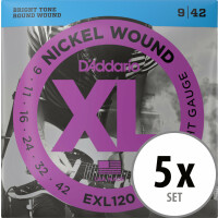 D'Addario EXL120 Super Light Set De 5 