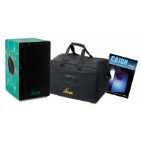 XDrum Design Series Cajon "Turtle" Set incl. Tas + School 