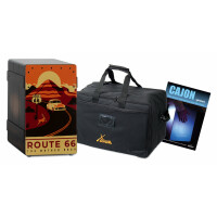 XDrum Design Series Cajon "Route 66" Set incl. Tas + School 