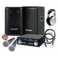 McGrey DJ Karaoke Set Completo Party-1500 800W 