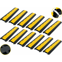 Pronomic Protector 2-100L V3 Puente para Cables de 2 Cámaras 100cm con Conexión en V 12x Set 
