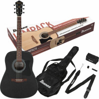 Ibanez V54NJP-WK Jampack Weathered Black Open Pore  - Retoure (Zustand: sehr gut) 