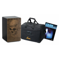 XDrum Design Series Cajon "Skull" Set incl. Tas + School 