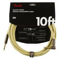 Fender Deluxe Series Cable Angled 3m Tweed 