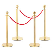 Stagecaptain PLS-150 Deluxe 4.2-200G Barrière de Sécurité Système de Guidage 2,0m Or 