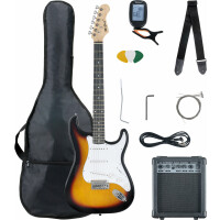 McGrey Rockit E-Gitarre ST-Komplettset Sunburst  - Retoure (Zustand: sehr gut) 