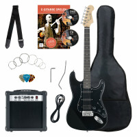 Rocktile Banger's Power Pack E-Gitarren Set, 8-teilig Black  - Retoure (Zustand: gut) 