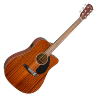 Fender CD-60SCE Westerngitarre All-Mahogany Natural 
