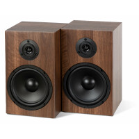 McGrey BSS-265 BR 6,5" HiFi Regallautsprecher Paar Braun  2x 40W RMS  - Retoure (Zustand: gut) 