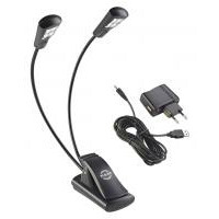 K&M 12245 Lampe De Pupitre Double4 LED FlexLight 