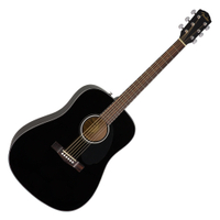 Fender CD-60S Westerngitarre Black 