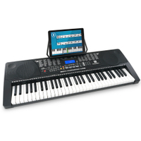 McGrey LK-6150 Clavier 61 Touches avec Touches Lumineuses et Lecteur MP3 