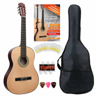 Classic Cantabile Acoustic Series AS-851 1/2 Konzertgitarre Starterset  - Retoure (Zustand: gut) 