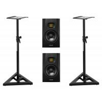 Adam Audio T5V Set inkl. Boxenstative 