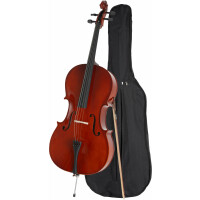 Classic Cantabile CP-100 Cello 4/4 Set inkl. Bogen + Tasche  - Retoure (Zustand: sehr gut) 