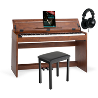 McGrey DP-18 WN E-Piano Nussbaum matt Set 