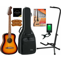 Fender California Standard Redondo Mini Spruce Top 3-Color Sunburst Starter Set 
