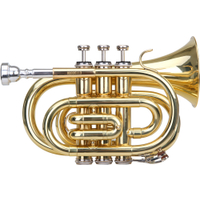 Classic Cantabile Brass TT-400 B-Pocket Trompet Messing 