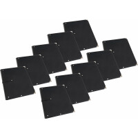 Classic Cantabile Porte-Partitions Standard Noir Lot de 10 