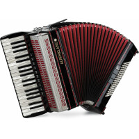 Alpenklang Pro Accordeon IV 96 CM Zwart 