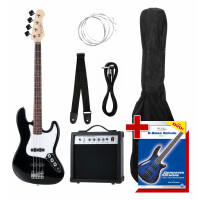 Rocktile Groover's Pack JB E-Bass Black 
