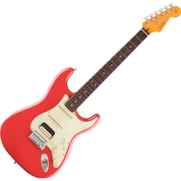 Fender American Ultra Luxe Vintage '60s Stratocaster HSS Fiesta Red 