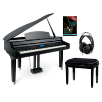 Classic Cantabile GP-A 810 Piano Digital Negro Brillo Set 