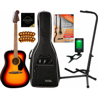 Fender California Standard Redondo Spruce Top 3-Color Sunburst Starterset 