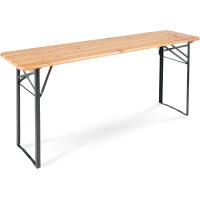 Stagecaptain BBT-180 Hirschgarten Table De Bière De Tente 177 cm Naturel 