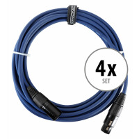 Pronomic Stage DMX3-5 DMX Cable 5m 4x Set 