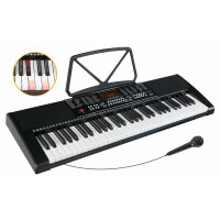 McGrey LK-6120-MIC Leuchttasten-Keyboard mit Mikrofon schwarz  - Retoure (Zustand: gut) 