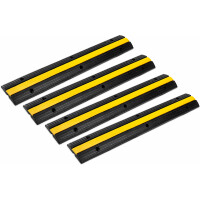 Pronomic Protector 1-100 Kabelbrücke 1-Kammer 4x Set 