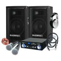 McGrey DJ Karaoke Ensemble Complet Party-1000 600W 