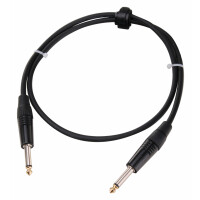 Pronomic Stage INST-0,5 instrumentkabel jack 0,5m zwart 