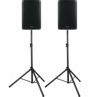 Pronomic C-215 MA 15" Enceinte Active Set Pieds 2000 Watts 