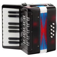 Acordeón Infantil Classic Cantabile Bambino, negro, 8 bajos 