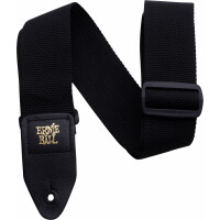 Ernie Ball 4037 Correa De Guitarra De Polipropileno Negra 