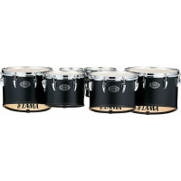Tama MT680234T-SBK Fieldstar Rudiment Marching Tenor Drum Large Sextet Satin Black 