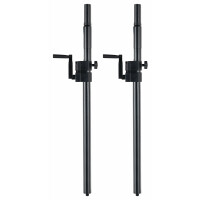 Pronomic Distanzstange/Distanzrohr M20 mit Kurbel 2x Set 