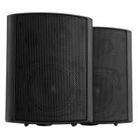 Pronomic USP-660 BK Paar HiFi Wandlautsprecher Box schwarz 240 Watt  - Retoure (Zustand: sehr gut) 