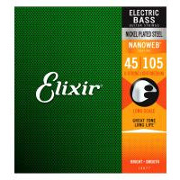 Elixir 14077 E-Bass Nanoweb Long Scale Light/Medium 