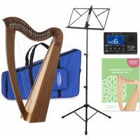 Classic Cantabile H-22 WN Keltische harp 22 snaren set 